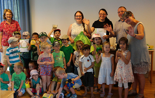 Evangelischer Kindergarten Steinheim zum zweiten Mal zum „Haus der