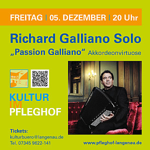 Pfleghof Langenau - Konzert Richard Galliano 
